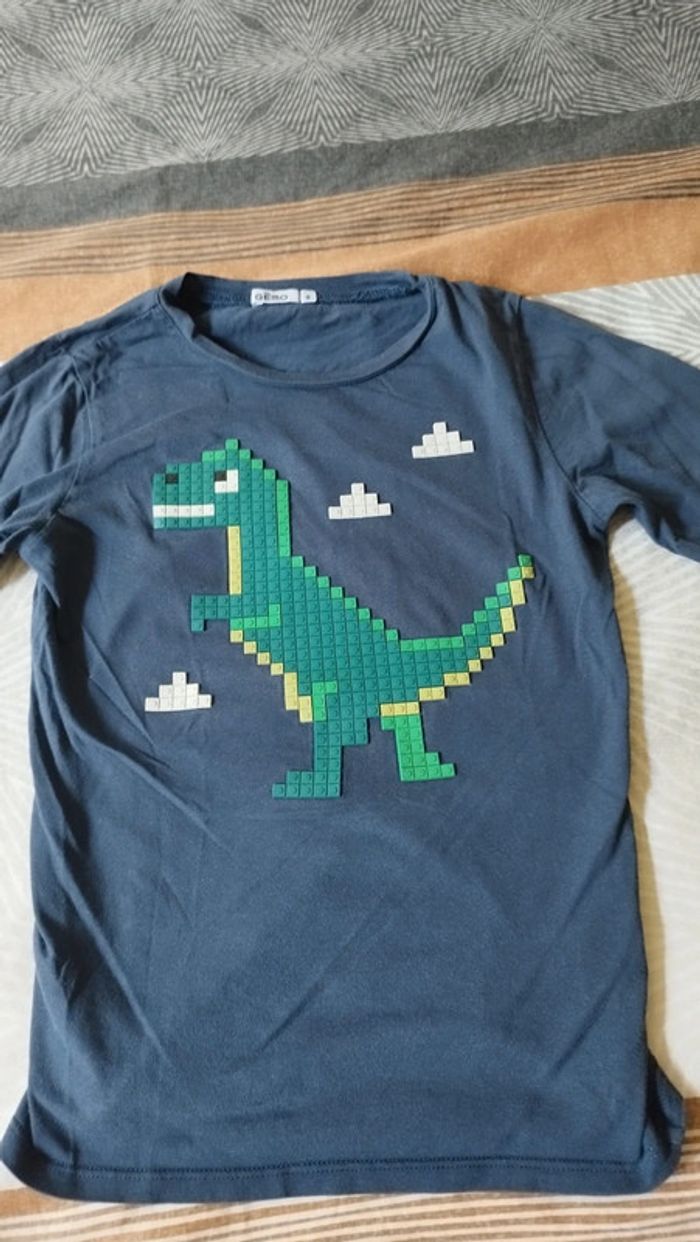 🦖Lot t-shirts ML x 10 - photo numéro 7