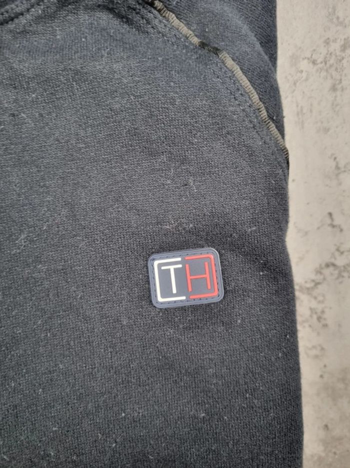 Sweat capuche noir Tommy Hilfiger XL Femme (mesures en photos) - photo numéro 8