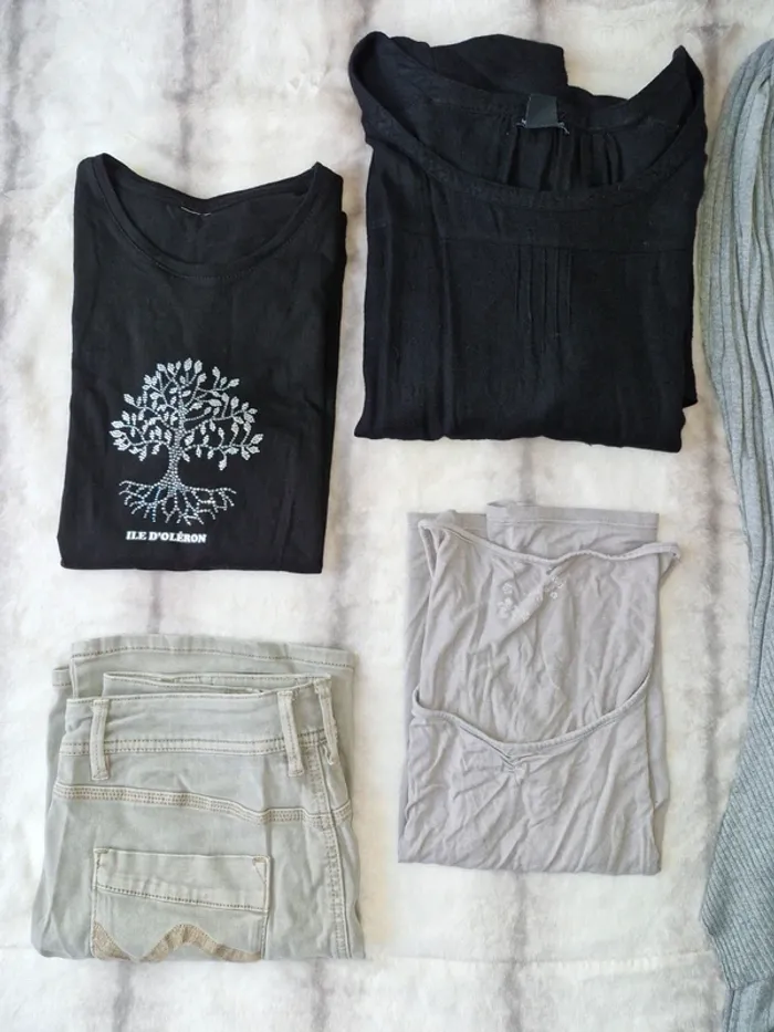ot de 6 vêtements femme t. 42 - photo numéro 3