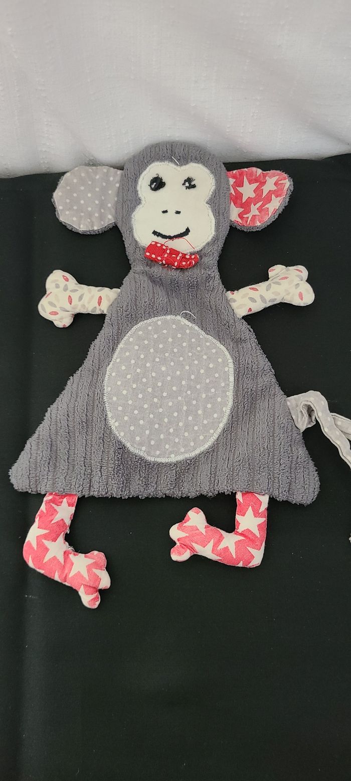 doudou plat singe - photo numéro 2