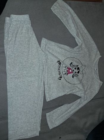 Pyjama chaud manches longues taille 6 ans