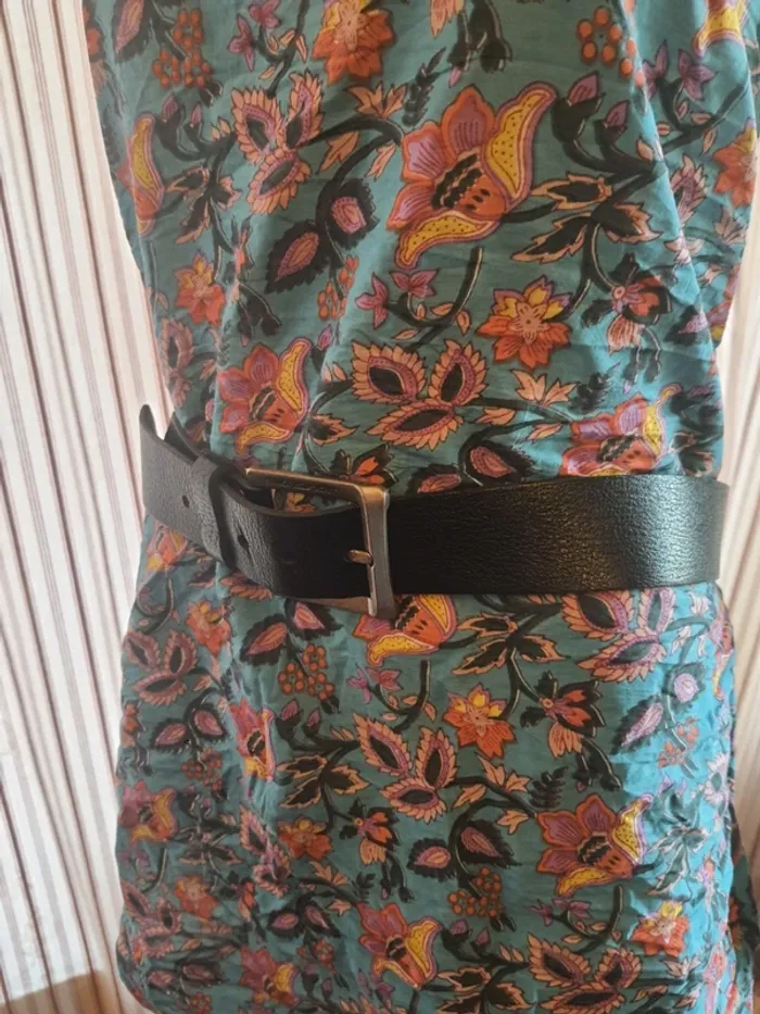 Ceinture homme Jack&Jones en cuir noir 85cm - photo numéro 6