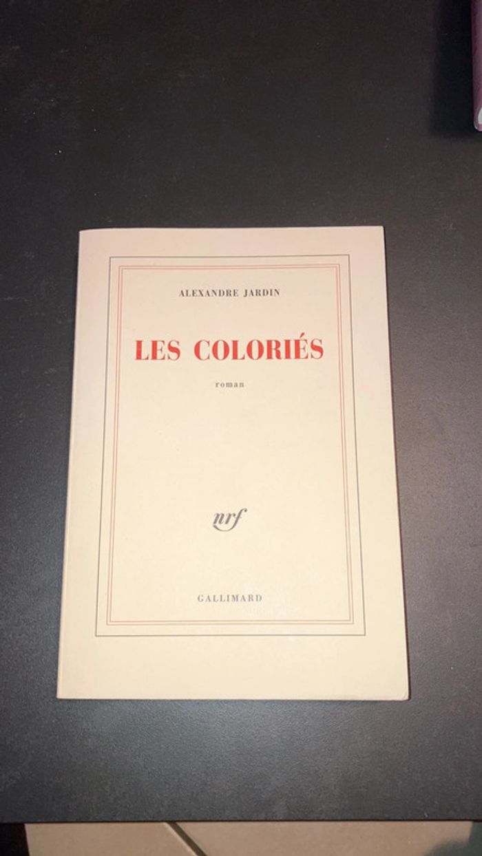 Livre « les coloriés »