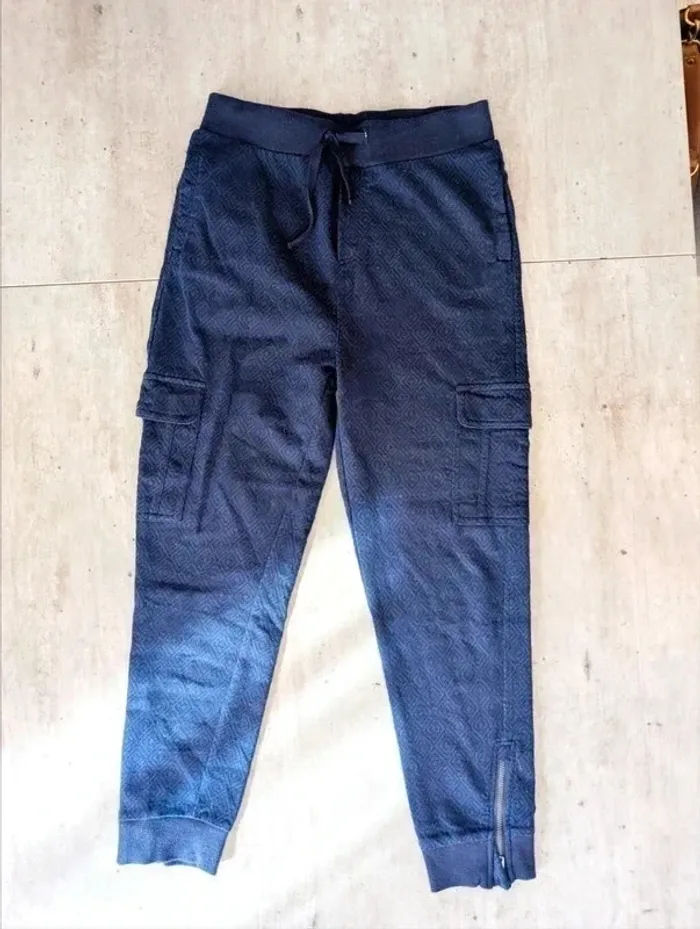 Jogging garçon bleu