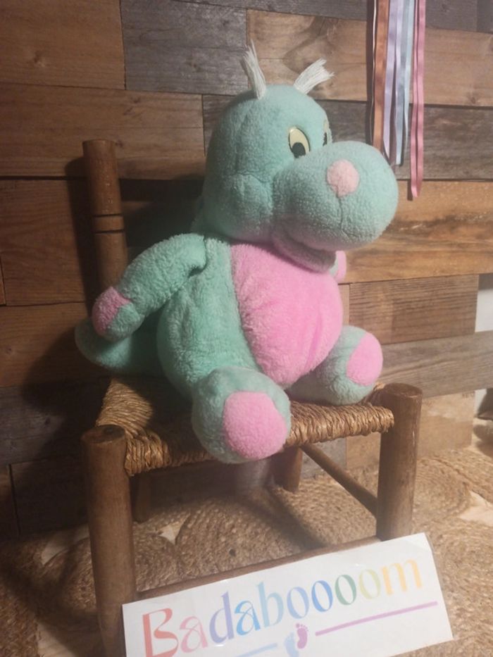 peluche dinosaure vintage Nounours - photo numéro 2