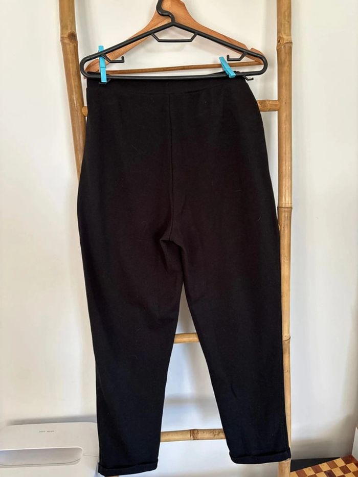 Pantalon en tissu noir Mango taille S /36 - photo numéro 6