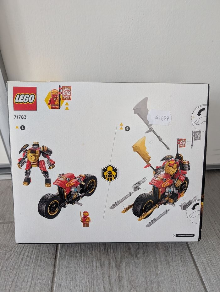 Lego Ninjago 71783 La moto du Robot de Kai neuf - photo numéro 2