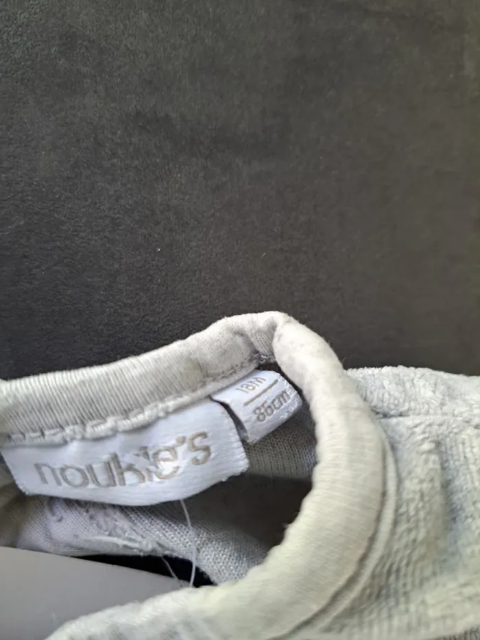 pyjama noukies gris éléphant - photo numéro 2