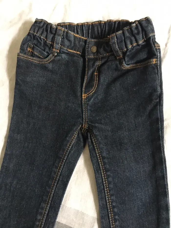 Jean brut petit bateau 12 mois - photo numéro 2