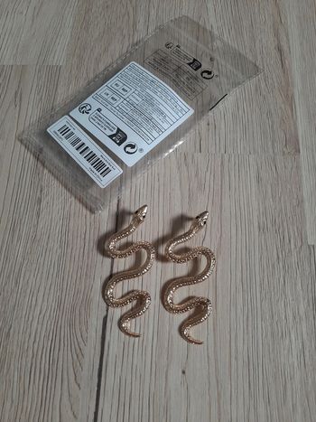 Super paire de boucles d'oreilles