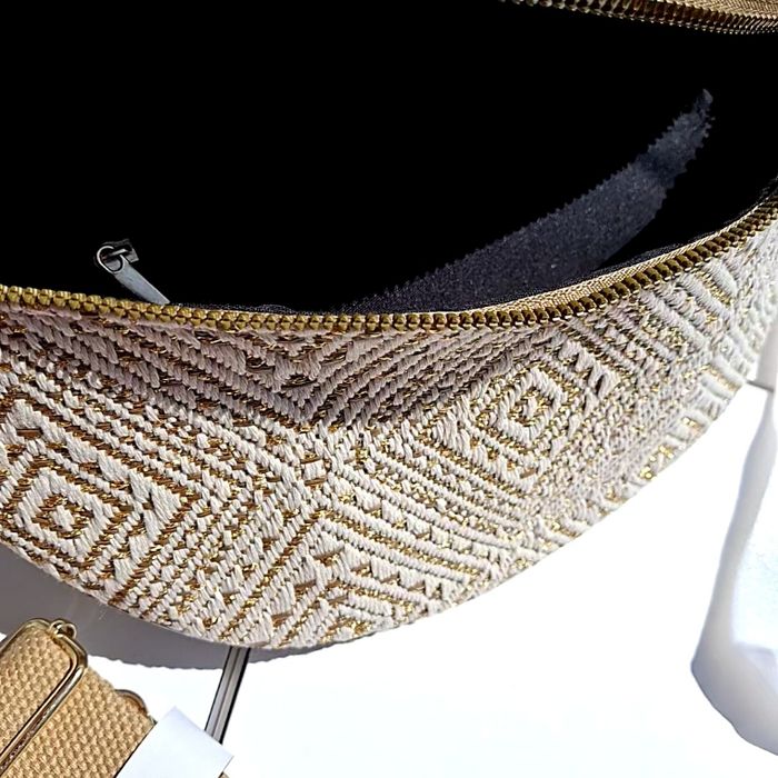 Sac Banane En Bandoulière Marron Neuve - photo numéro 3