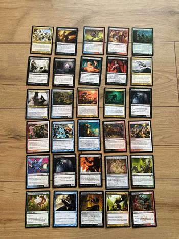 Lot de 30 cartes Magic The Gathering DeckMaster