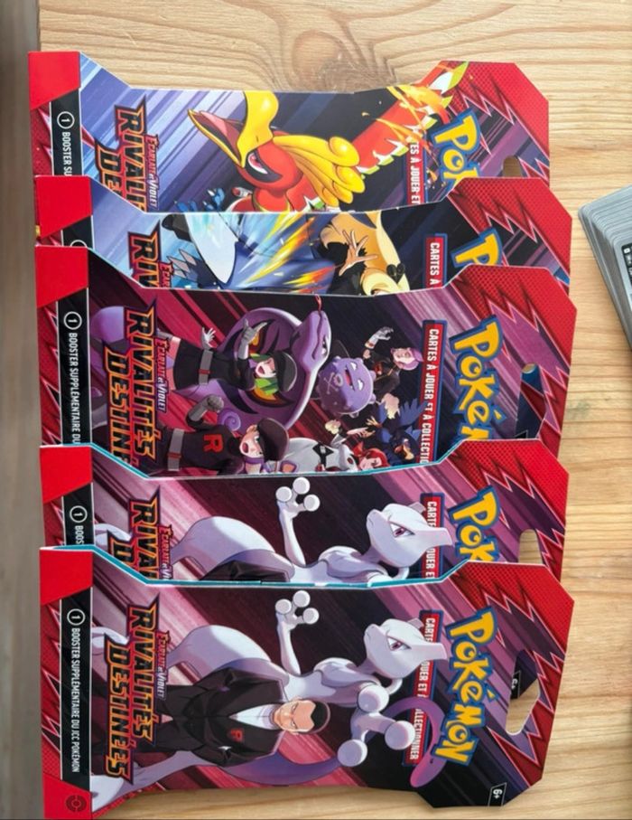 Lot de 372 cartes Pokémon ev10 & ev10.5 - photo numéro 2