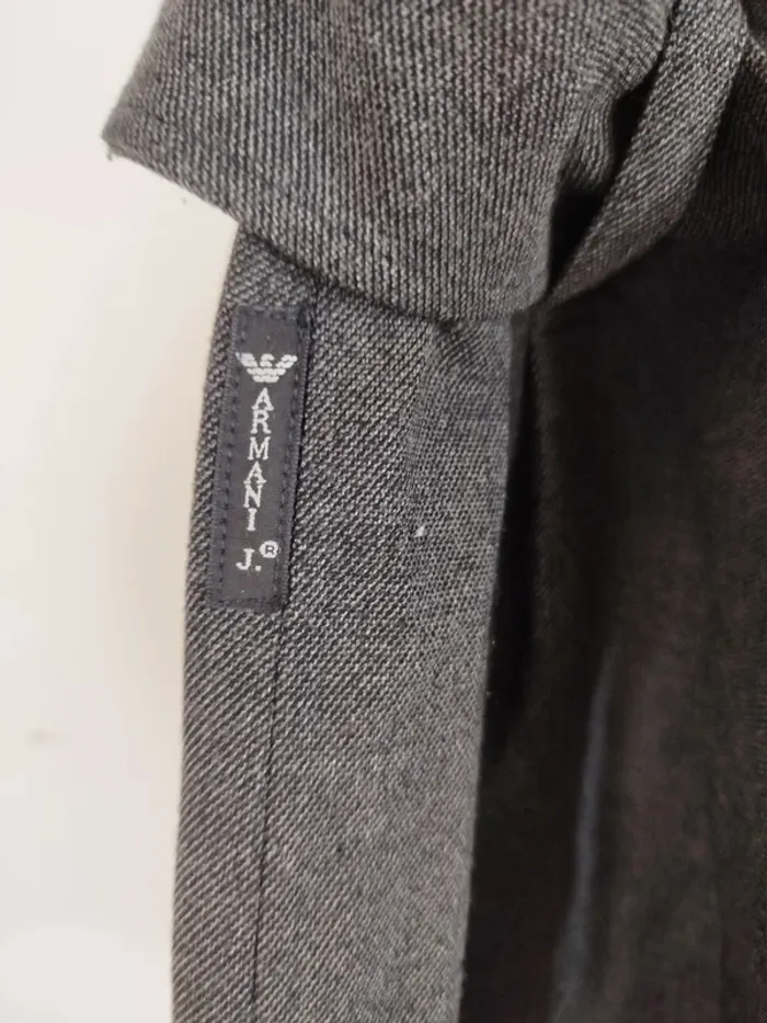 Mini Jupe grise ceinturée Armani Jeans - Taille 44 - Élégance intemporelle A606 - photo numéro 8