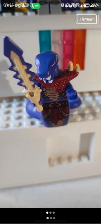 Minifigure Lego Ninjago violet chop'rai 2015