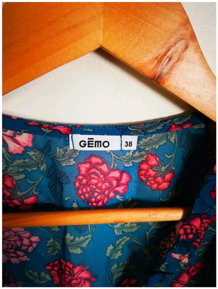 C33 blouse fleurie Gemo 38 - photo numéro 3