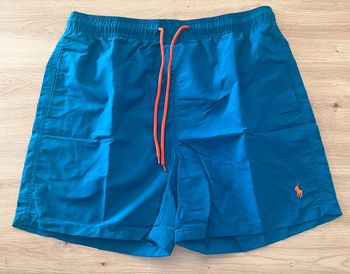 Short de bain , Ralph Lauren , Bleu , Taille XL , Neuf