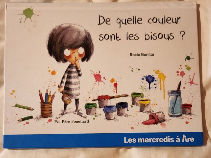 Livre de quelle couleur sont les bisous