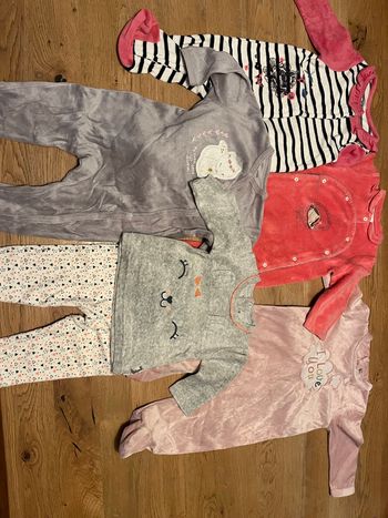 Pyjamas chaud 9 mois fille 
