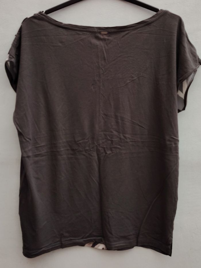 Tee-shirt imprimé IKKS – Taille 40 – coupe fluide - photo numéro 4