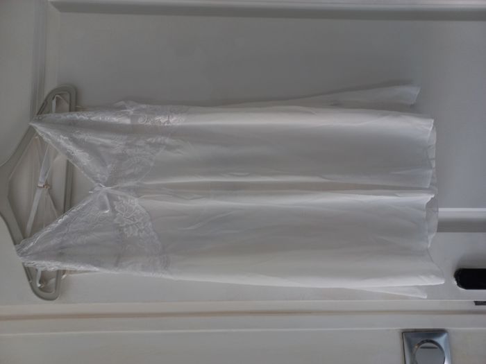 Déshabillé blanc taille XL - photo numéro 3