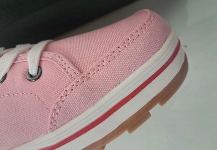 Aigle baskets en toile été femme P.39 neuves - photo numéro 5