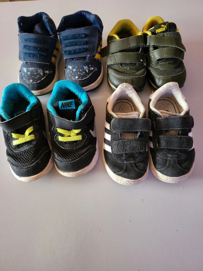 🪀 Lot de 4 paires de basket en 22 🪀 - photo numéro 2