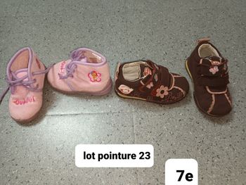 Lot chaussures/chaussons