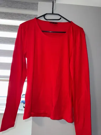 Blouse rouge taille L