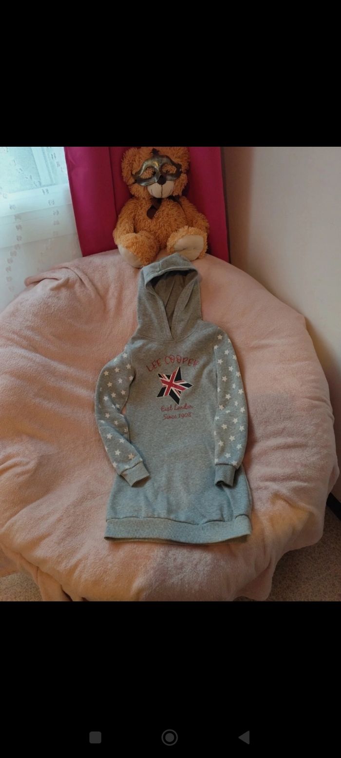 Robe sweat à capuche Lee cooper