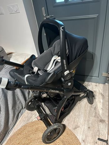 Poussette nacelle cosy siège auto