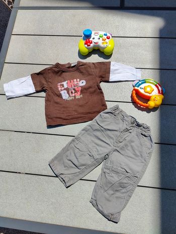 Ensemble garçon 3 mois tao