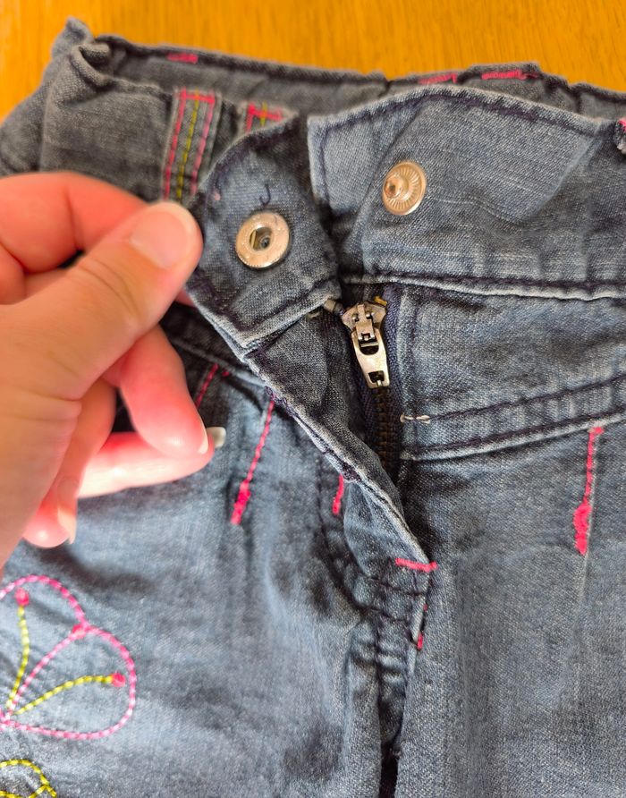 🌸 Pantalon en jean 2 en 1 - Shiny - 4 ans 🌸 - photo numéro 6