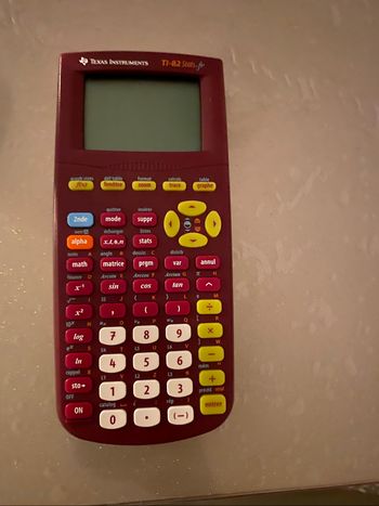 Calculatrice Texas Instruments TI 82 stats