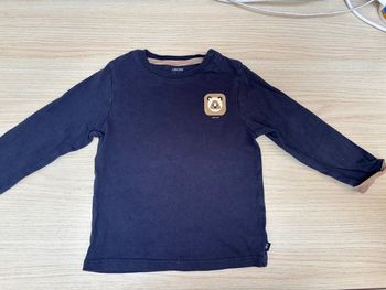 T-shirt Obaibi marine taille 18 mois