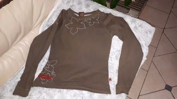 t shirt manche longue couleur plutot kaki