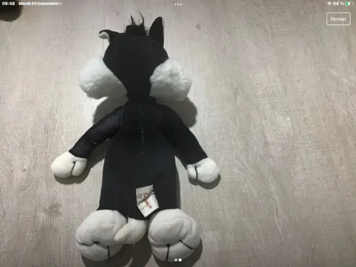 Vintage peluche grosminet - photo numéro 2