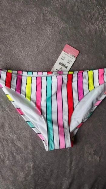 Bas de maillot de bain penti taille 38 femme colorés