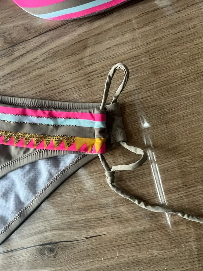Maillot de bain 2 pièce multicolore - photo numéro 6