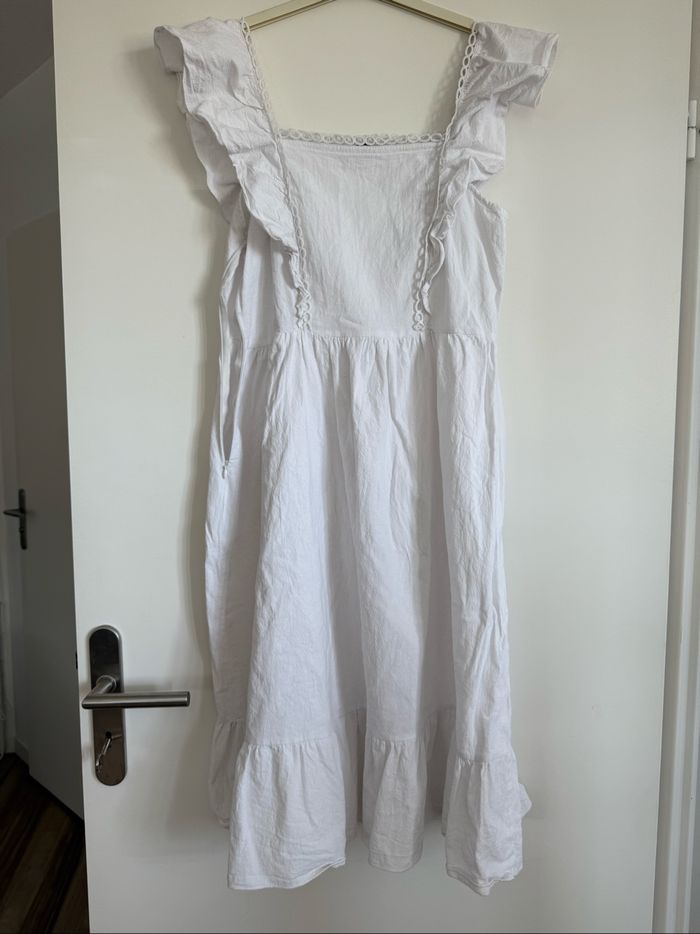 Robe blanche shein taille 40/42