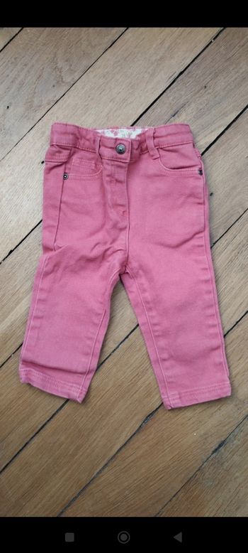 Jean Cyrillus 12 mois framboise