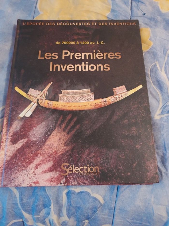 Superbe livre sur Les Premières inventions