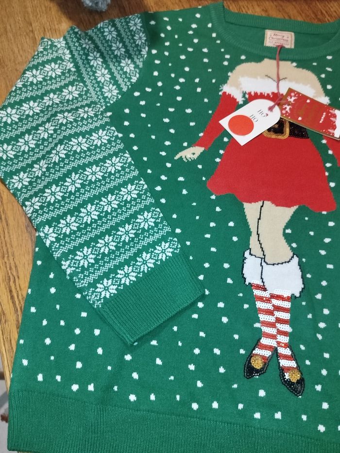 Pull de Noël mixte T.Xl - photo numéro 2