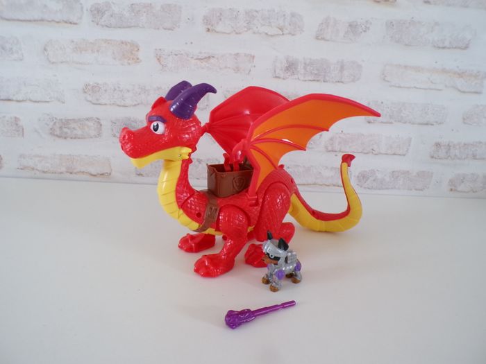 Dragon Braise et chevalier Croc - Paw Patrol - Pat Patrouille (J24) - photo numéro 2
