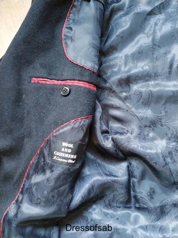 Manteau Long Femme Laine Et Cashmere - photo numéro 8