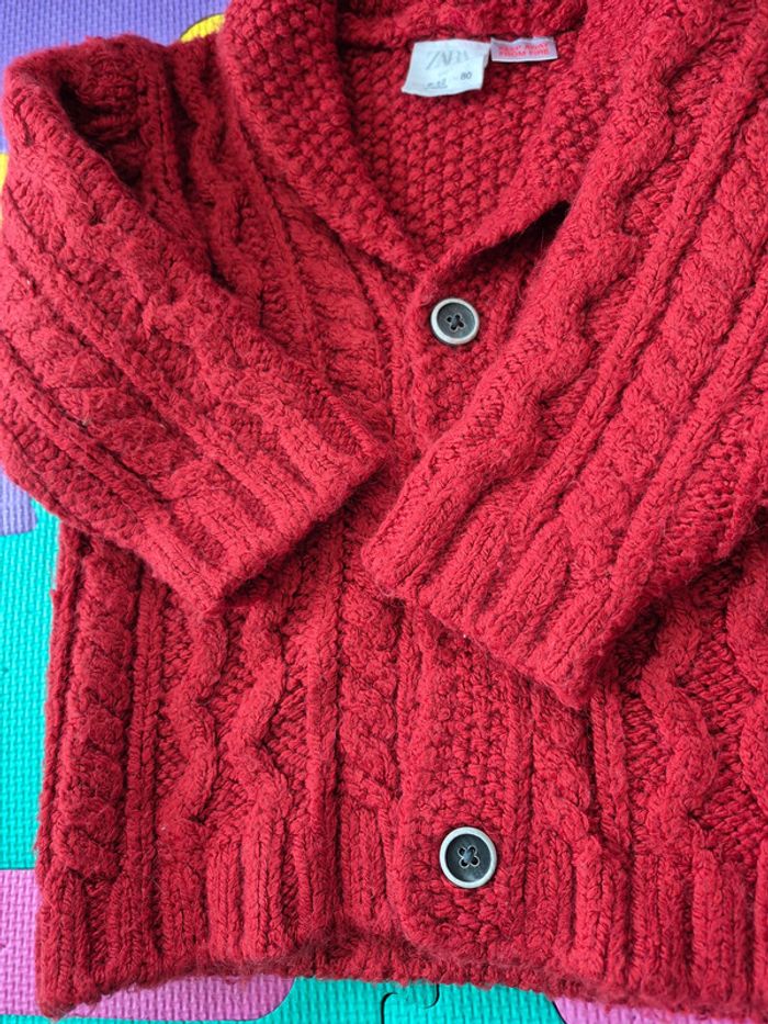 Gilet Zara 9-12m - photo numéro 5