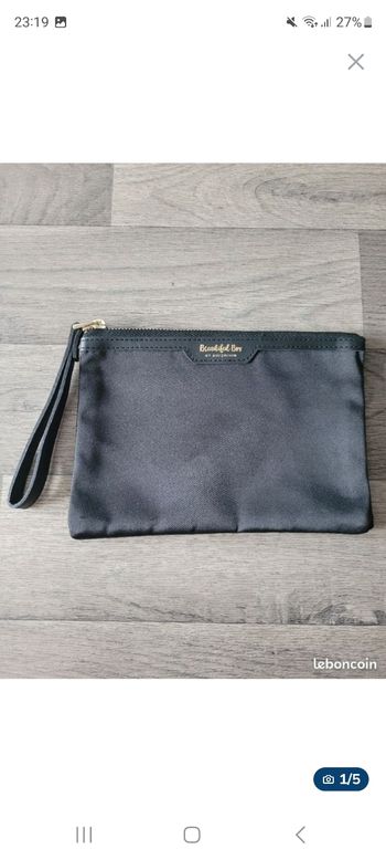 Trousse satiné noire Beautyfull Box