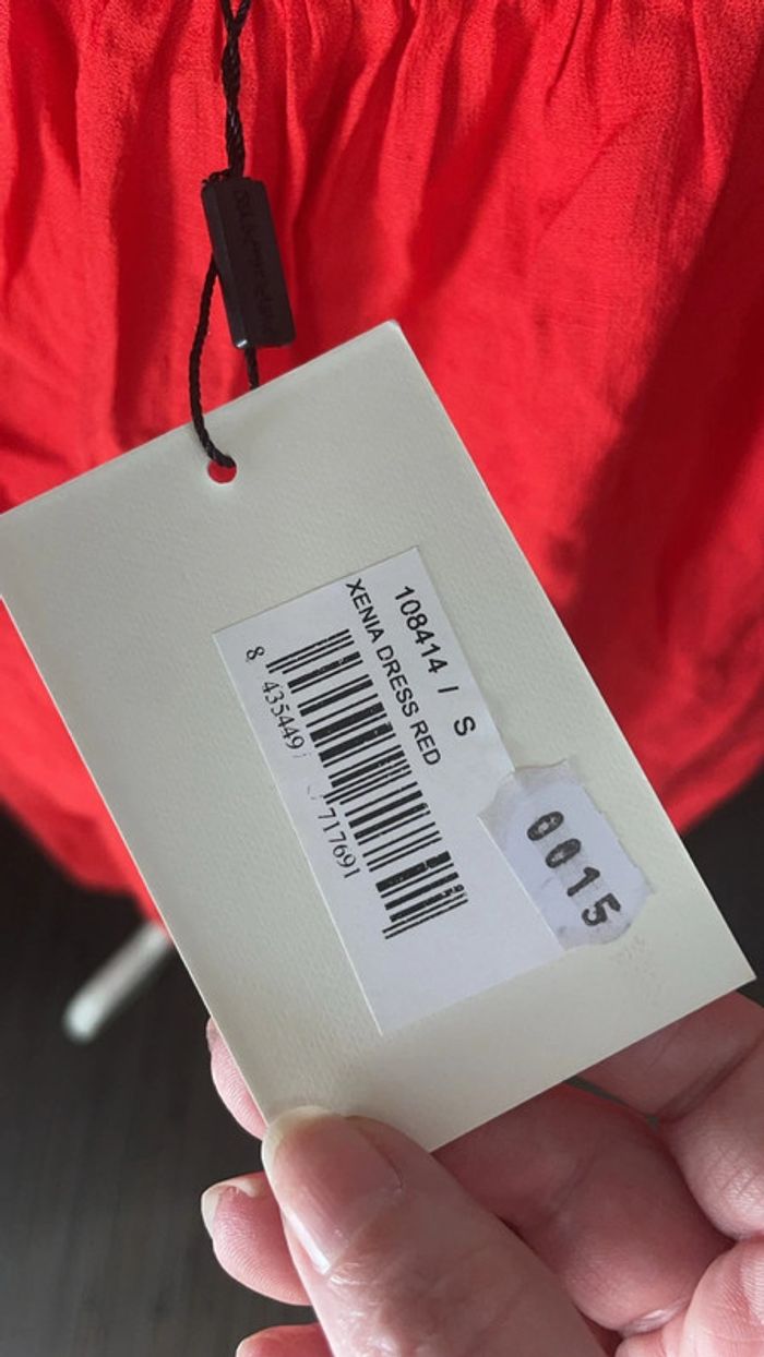 Robe Rouge Pepaloves Neuf avec Étiquette - Taille S - photo numéro 5