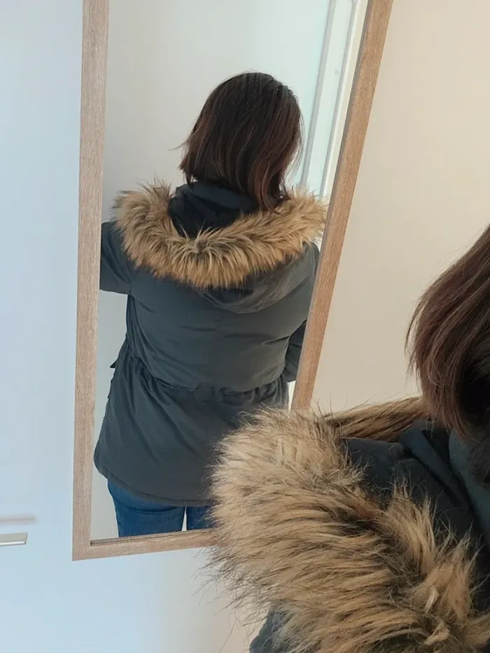 Parka vert foncé 38 Nafnaf - photo numéro 11
