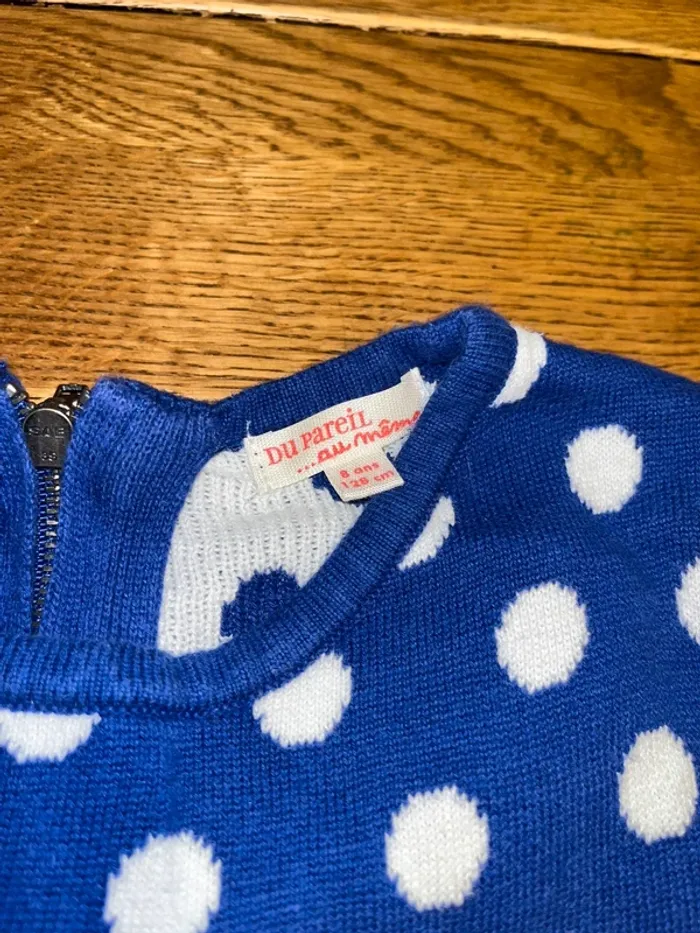 Robe pull du pareil au même 8 ans - photo numéro 3